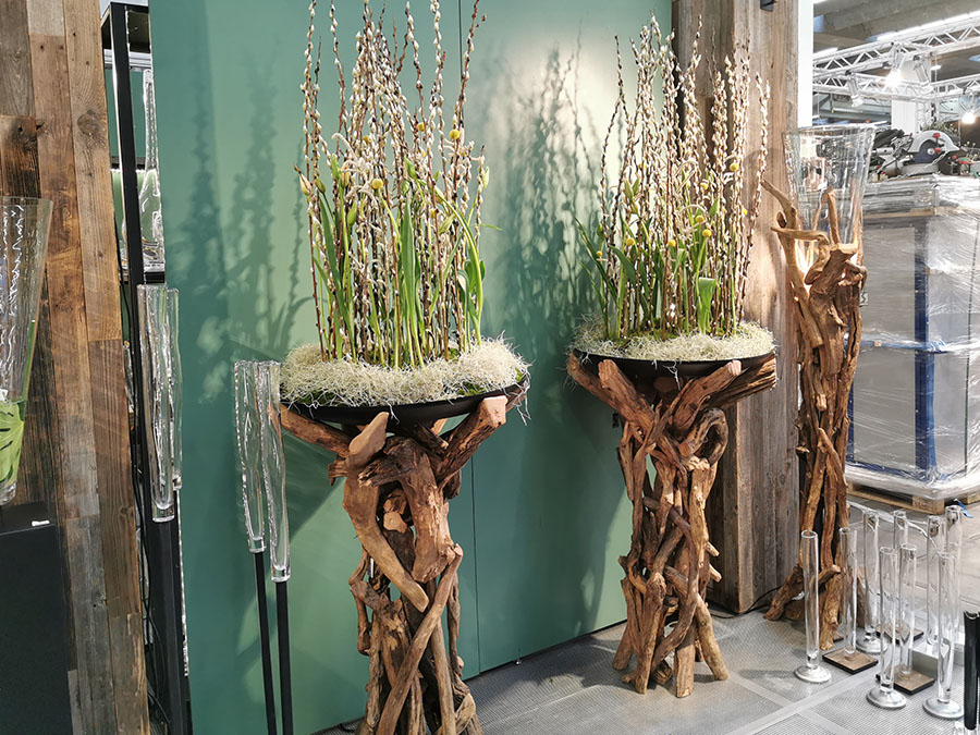 Floristik in Ausstellungsräumen