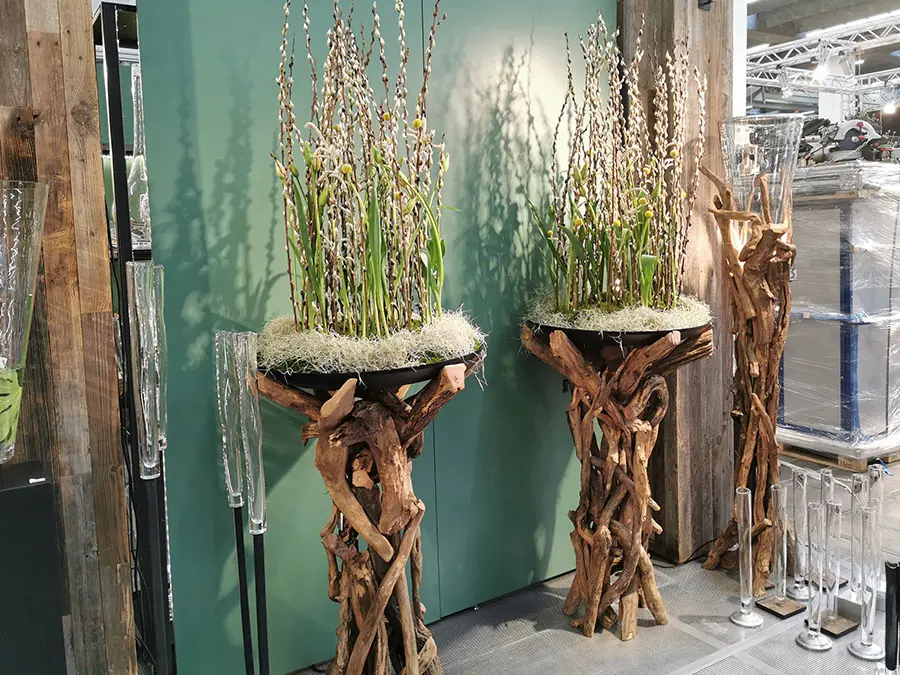 Floristik in Ausstellungsräumen